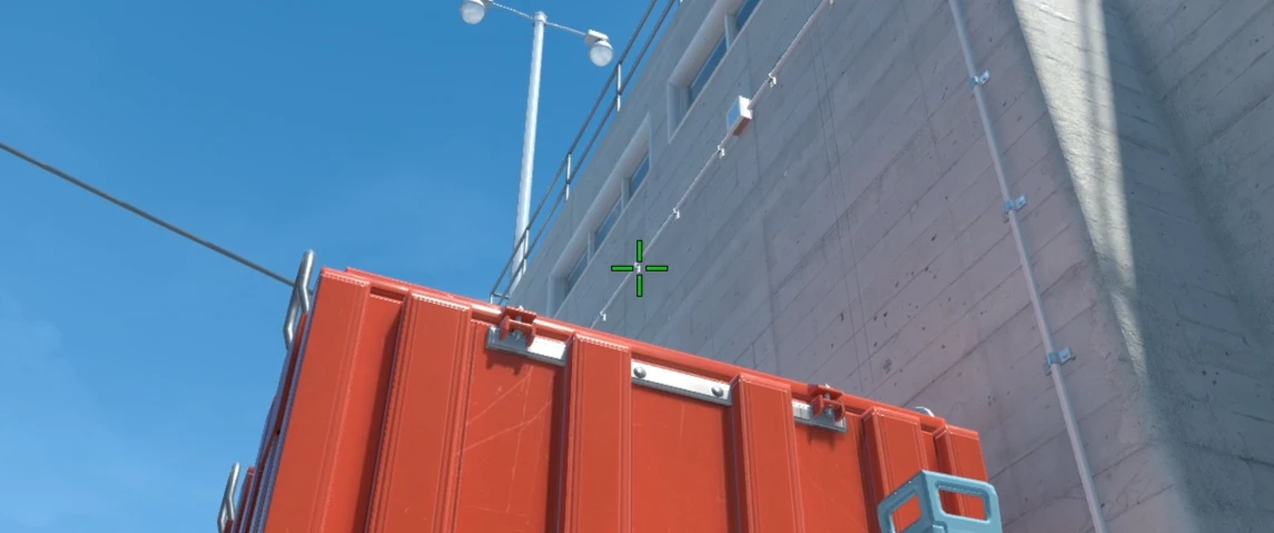 Yard Smoke Wall #3 (Straight - Third)